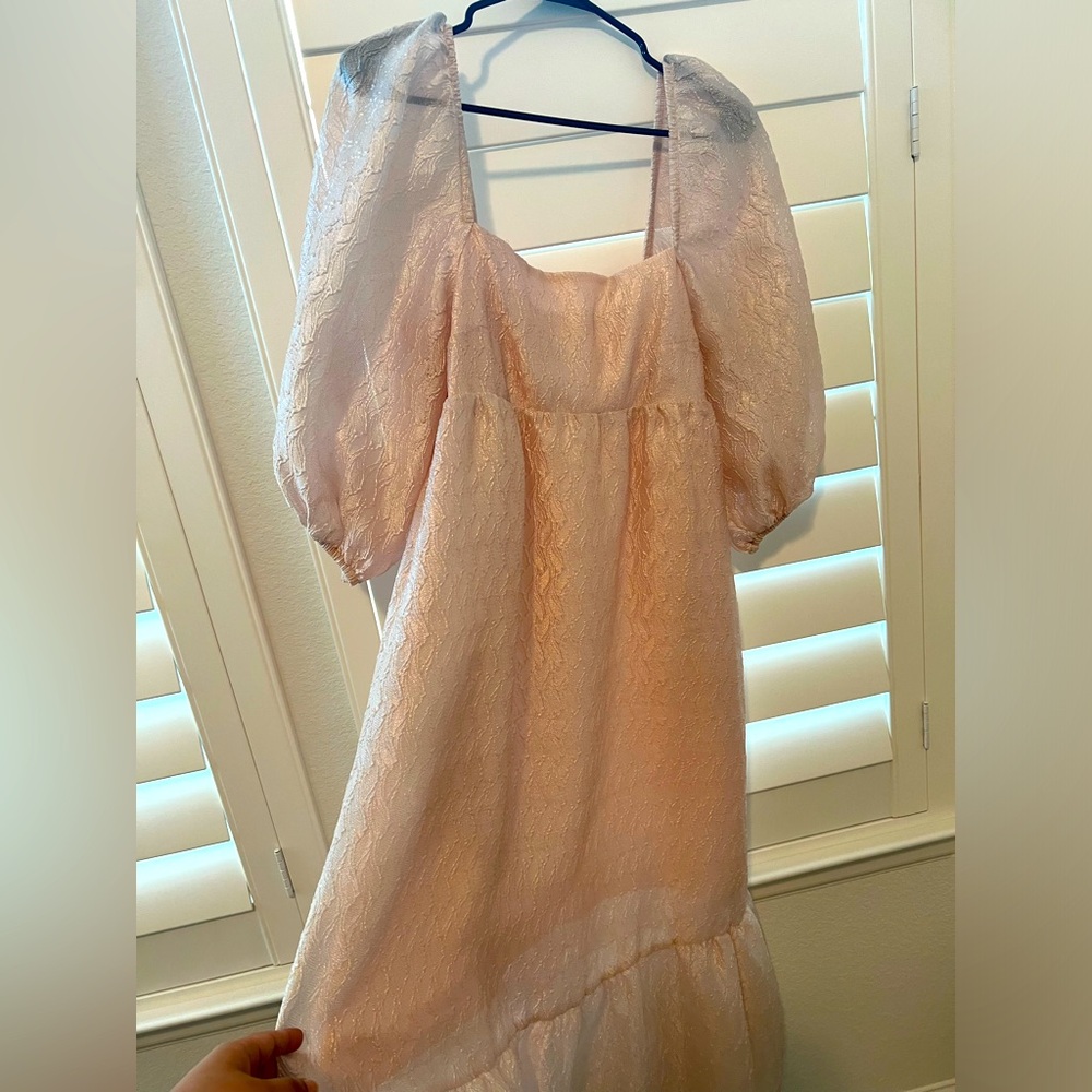 Beautiful pink dress